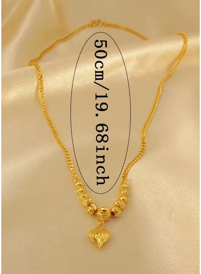 GOLDMAX 21k Gold Plated Necklace For Women - Image 4